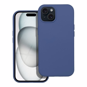 Silikona viedtālruņa apvalks IPHONE 15 - melns