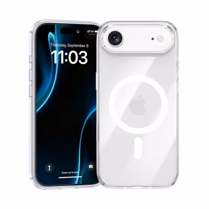 Benks Magnetic Crystal Case for iPhone 17 Air transparent (Camera Control Button)