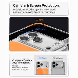 Spigen Ultra Hybrid MagSafe maciņš iPhone 18 Pro / 17 Pro, oranžs