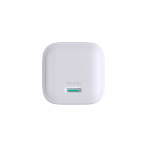 Joyroom JR-TCG15 mini 30W GaN USB-C sienas lādētājs – balts