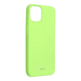 ROAR viedtālruņa apvalks COLORFUL JELLY priekš iPhone 13 limetiskais zaļais