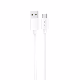 Dudao L4ST USB-A / USB-C kabelis 2A 1m - balts