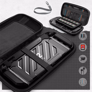Supcase Pārnēsāšanas apvalks Plus Nintendo Switch 2 - Melns