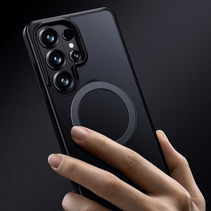 Benks Magnētiskais miglas futrālis ar statīvu (A050) priekš Samsung Galaxy S26 Ultra black