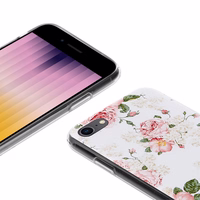 Crong Flower maciņš – iPhone SE (2022/2020) / 8 / 7 maciņš (Pattern 02)