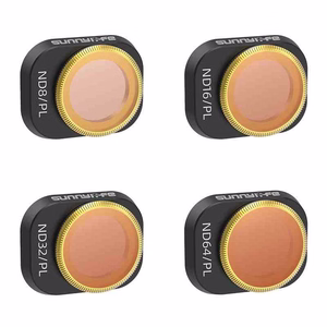 4 objektīva filtri ND/PL 8, 16, 32, 64 Sunnylife priekš DJI MINI 4 PRO