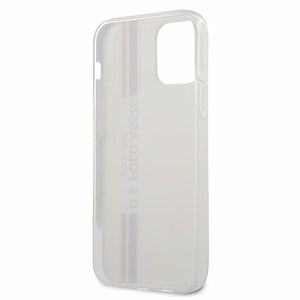 US Polo USHCP12LPCUSSWH Tricolor Collection vāciņš ierīcei iPhone 12 Pro Max 6.7", balts