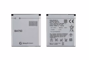 Original battery for Sony BA750 X12/15i/18i 1500mAh (used Grade B)