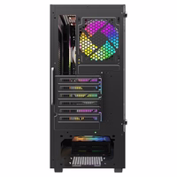 Savio Noctis Flow RGB Cube melns