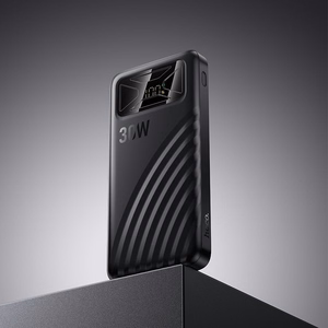 Ārējais akumulators Hoco Q42, 10000 mAh, QC PD, 30 W, 3 A, melns