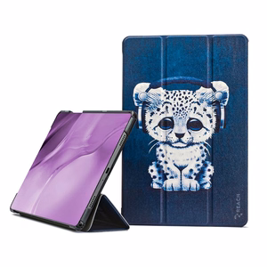 Korpuss Reach Smart Leather Samsung X210/X215/X216 Tab A9 Plus 11.0/X230/X235/X236 Tab A11 Plus 11.0 skumja kaķete