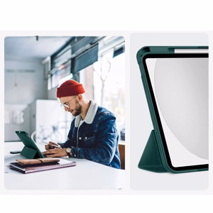Tech-Protect SC Pen Canvas viedtālruņa apvalks iPad 10.9” 10 / 2022 / 11” 11 / 2025 - zaļš