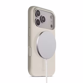 Crong Color Cover Magnetic - MagSafe iPhone 17 Pro Max maciņš (Stone smilšu)