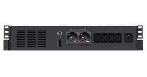 Infosec X4 600 RM Plus nepārtrauktas barošanas avots (UPS) Line-Interactive 0,6 kVA 360 W 6 AC ligzdas