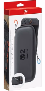 NINTENDO N2P401 maciņš Nintendo Switch 2 konsolei ar aizsargplēvi, melns