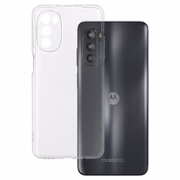 Īpaši caurspīdīgs 1mm apvalks Motorola Moto G52/G71S/G82 Caurspīdīgs
