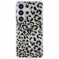 GUESS maciņš for SAMSUNG S26 Ultra GUHMS26LHLEGTGLK (Magnetic IML Leopard Print Triangle) melns