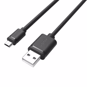 Unitek Y-C434GBK USB kabelis USB 2.0 1.5 m USB A Micro-USB B melns