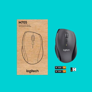 Logitech Marathon M705 pele