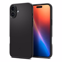 Spigen Thin Fit Magnētiskais viedtālruņa apvalks iPhone 16 Plus - melns