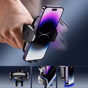 Automašīnas turētājs Joyroom JR-ZS259 melns (nav magnētisks / lipīgs paliktnis)