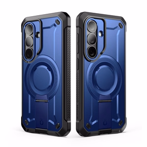 Supcase Unicorn Beetle Pro Mag MagSafe 2 komplektu futrālis Samsung Galaxy S26 - tumši zils un melns