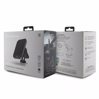 BMW BMMWCCDTPK 15W indukcijas turētājs stiklam/režģim melns/melns MagSafe Signature Edition