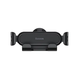 Baseus automašīnas turētājs Stable Lite melns gravitācijas gaisa izplūdei