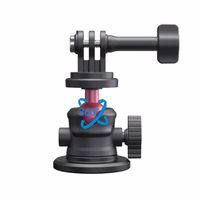 Telesin magnētiskais stiprinājums sporta kamerai