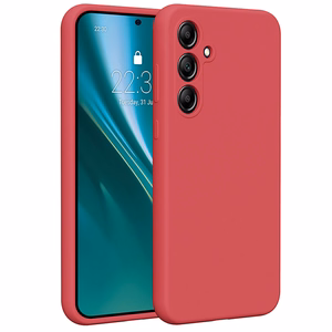 Etteri Silicone case for Samsung Galaxy A35 5G raspberry