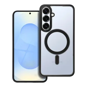 Viedtālruņa apvalks COLOR EDGE MAG COVER priekš SAMSUNG S25 PLUS melns