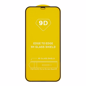 Rūdīts stikls 9D Full Glue Apple iPhone 15 Plus melns