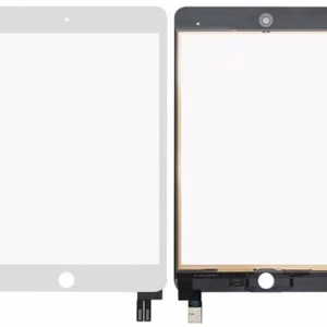 Skārienjūtīgais ekrāns iPad mini 5 2019 (A2133/A2124/A2125/A2126) balts ORG