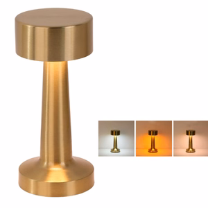 Nakts lampa WDL-03 bezvadu zelta