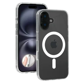 Magsafe caurspīdīgs kameras kontrole Iphone 16 caurspīdīgs