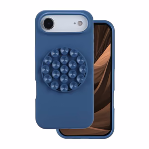Silicone Stick case for iPhone 17 Air 6.6" blue