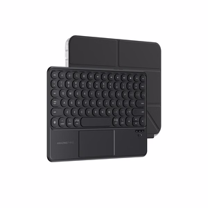 AmazingThing Minimal Case Keylite Combo Keyboard Case priekš iPad Air M3 11" - melns