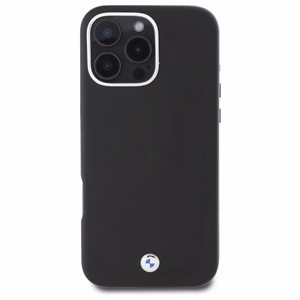 BMW Sign Full Wrapped Metal MagSafe iPhone 16 Pro Case - Black
