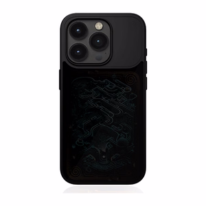 STM Reveal Warm MagSafe vāciņš ierīcei iPhone 15 Pro Max, “Black Realm” krāsā
