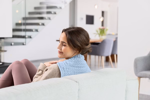 Medisana HP 515 sildspilvens, džinsa zilā krāsā
