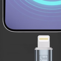 3mk Hyper Cable N-SERIES USB-C / Lightning 1m 9V/2A 20W kabelis - balts