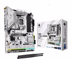 Asrock B860 Steel Legend WiFi Intel B860 LGA 1851 (Socket V1) ATX Материнская плата