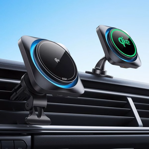 ESR HALOLOCK CRYOBOOST MAGNĒTISKS MAGSAFE PANEĻA UN VENTILĀCIJAS AUTO TURĒTĀJS BEZVADU LĀDĒTĀJS QI2 15W FROSTED ONYX