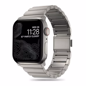 Tech-Protect SteelBand для Apple Watch 4 / 5 / 6 / 7 / 8 / 9 / SE / Ultra 1 / 2 (42/44/45/49 mm) - титановый