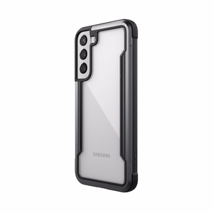X-Doria Raptic Shield Pro vāciņš ierīcei Samsung Galaxy S22+ 5G, ar pretmikrobu aizsardzību, melns