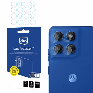 3mk Lens Protection – kameras objektīva aizsargs modelim Motorola Moto G37/ Moto G37 Power/ Moto G47
