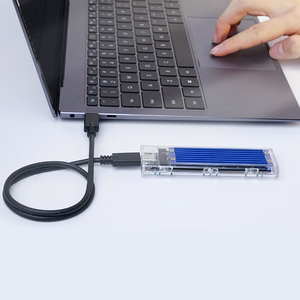Orico TCM2-C3 M.2 NVMe uz USB-C 10Gb/s diska korpuss zils