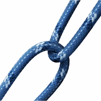 ENERGEA Kabelis Nyloflex USB - LightningCharge and Sync C89 MFI 1.5m zils/blue