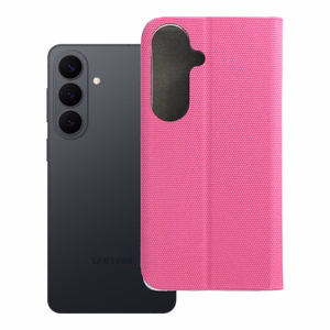 Flip чехол Samsung S26 Sensitive Book розовый