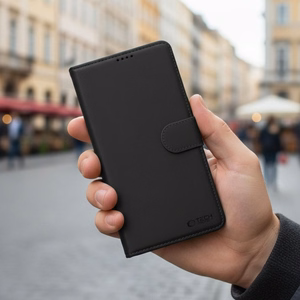 Tech-Protect Wallet maciņš priekš Motorola Moto G67 / G77 - melns
